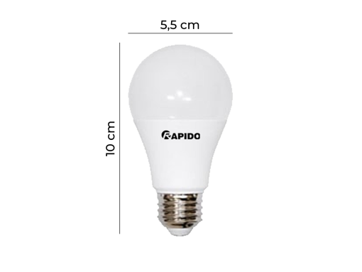 LED BÚP TRÒN 5W Model_ RLBU-5W (Ảnh bối cảnh 1)